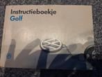 Instructieboekje Volskwagen Golf uitgave 1992, Ophalen of Verzenden