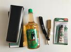 Straight Razor, snorrenwax en cologne!, Ophalen of Verzenden, Nieuw, Gehele gezicht, Verzorging