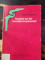 Rudolf Steiner Raadsels van het menselijk temperament, Boeken, Psychologie, Gelezen, Rudolf Steiner, Ophalen of Verzenden