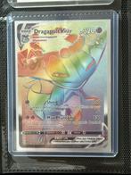 Dragapult VMAX 197 Rainbow, Ophalen of Verzenden, Zo goed als nieuw, Losse kaart, Foil