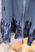 Jasje/ Jurk zwart/ blauw Indies mt T3 (M) Vaste prijs, Maat 38/40 (M), Zwart, Ophalen of Verzenden, Zo goed als nieuw