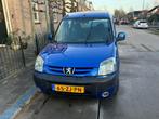 Peugeot Partner 16V 2005 Blauw +1 jaar APK net goed gekeurd, Auto's, Voorwielaandrijving, Stof, Zwart, 4 cilinders