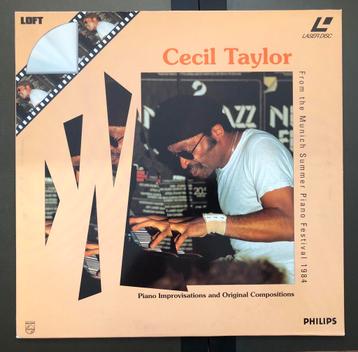 Laserdisc Cecil Taylor - Munich Summer Piano Festival ‘84 beschikbaar voor biedingen