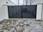 Moderne Inrijpoort / Schuifpoort / Inlooppoort op maat!, Met poort, Nieuw, IJzer, Spijlenhekwerk