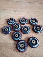 Kopp Racing Skeelerwielen 81A 80mm- Set van 10, Overige merken, Ophalen of Verzenden, Zo goed als nieuw, Wielen of Lagers