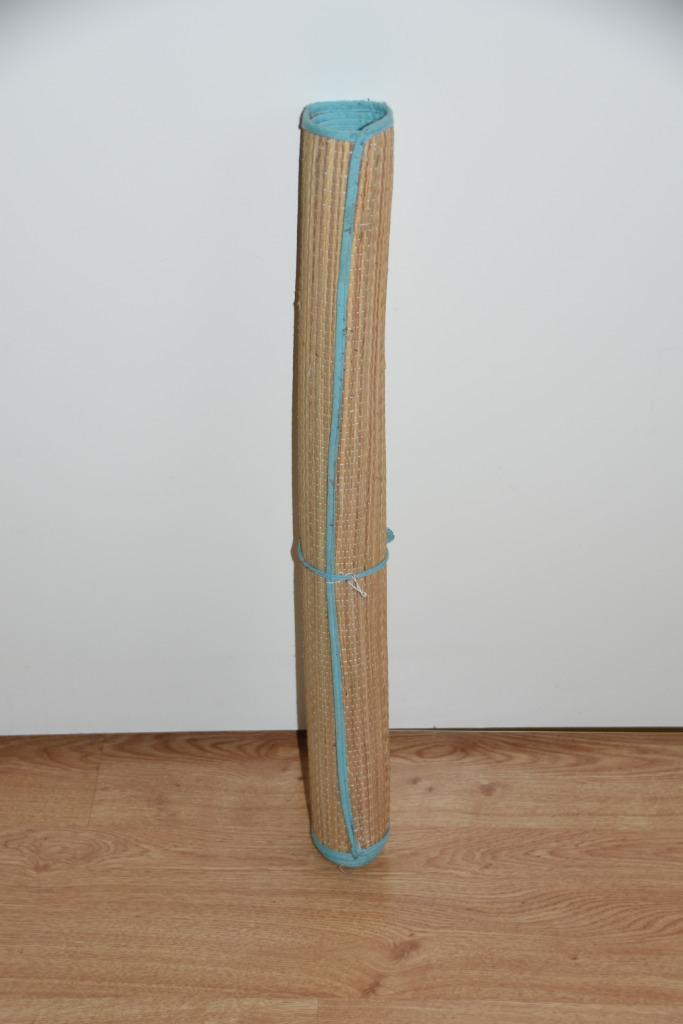 Rieten strandmat oprolbare ligmat NIEUW, Caravans en Kamperen, Kampeeraccessoires, Nieuw, Ophalen of Verzenden