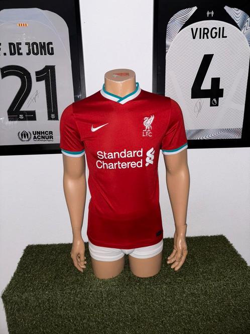 Liverpool thuisshirt 2020-2021, Sport en Fitness, Voetbal, Zo goed als nieuw, Shirt, Maat S, Ophalen of Verzenden