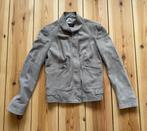 Laltramoda Leren jas - Grijs / Taupe Suede - Small / maat 36, Ophalen of Verzenden, Zo goed als nieuw, Maat 36 (S), Grijs