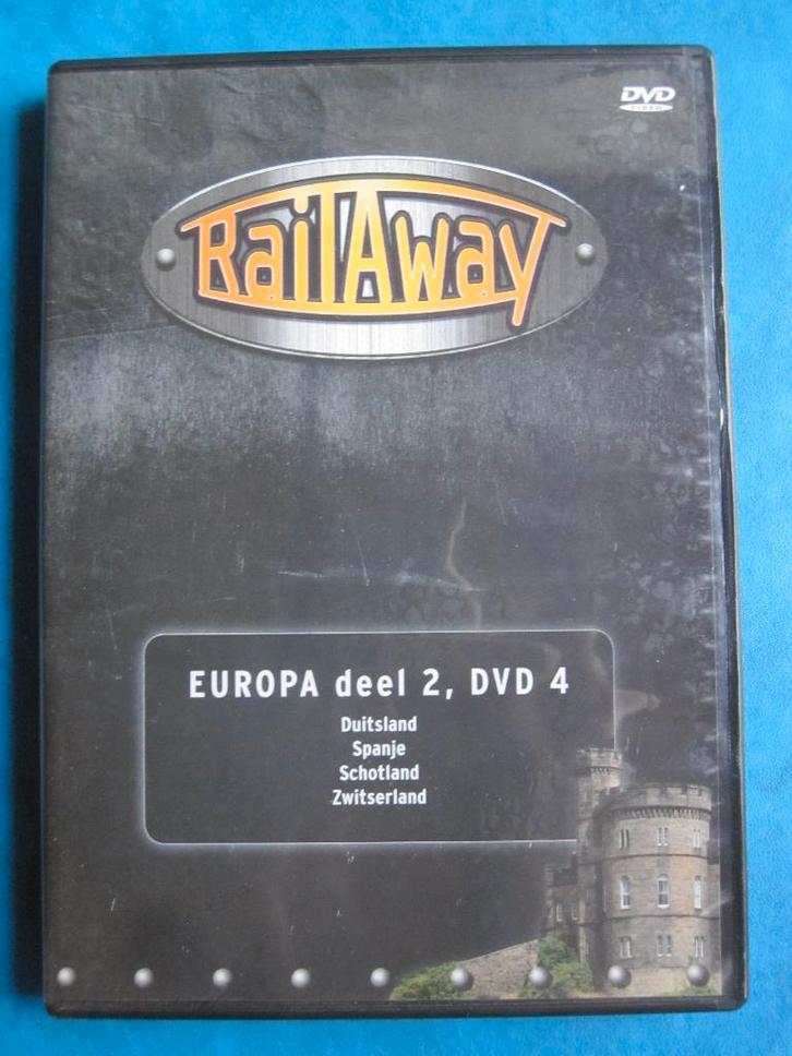 Rail Away - Europa deel 2, DVD 4, Cd's en Dvd's, Dvd's | Documentaire en Educatief, Zo goed als nieuw, Kunst of Cultuur, Alle leeftijden