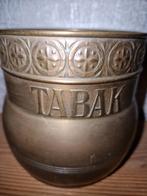 Tabakspot van koper een mooi bewerkt oudje, Antiek en Kunst, Antiek | Koper en Brons, Ophalen of Verzenden, Koper