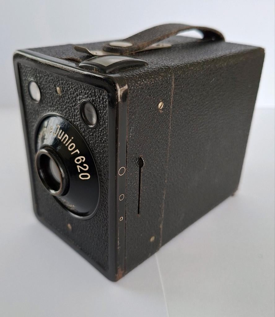 Kodak Brownie Junior 620 rolfilmcamera uit ong. 1930., Verzenden, Compact, Kodak