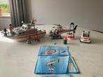 Playmobil 5540 5542 5543 reddingsboot, helicopter, ambulance, Ophalen of Verzenden, Gebruikt, Complete set