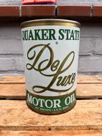 Vintage Quaker State Motorolie Blik, Verzamelen, Gebruikt, Gebruiksvoorwerp, ., Ophalen of Verzenden