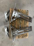 Isoduct muurbeugel verlengset 150 mm, Ophalen of Verzenden, Gebruikt, Hout, Houtkachel