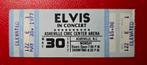 "Elvis Presley Concert Ticket" '77 Ashville Erg Zeldzaam, Ophalen of Verzenden, Zo goed als nieuw, Foto of Kaart