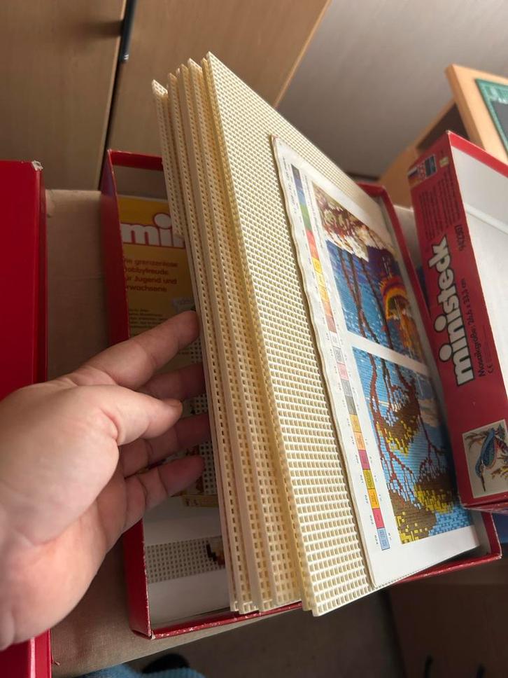 Ministeck verzameling, Hobby en Vrije tijd, Ministeck, Gebruikt, Losse ministeck of Strip, Ophalen