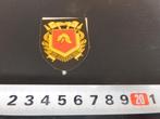 sticker textiel logo embleem brandweer, Ophalen, Zo goed als nieuw