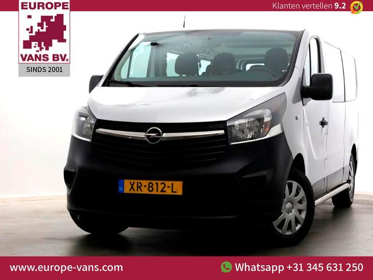 Opel Vivaro Combi 1.6 CDTI 120pk E6 L2H1 Personenbus Incl BT, Auto's, Opel, Bedrijf, Te koop, Vivaro, ABS, Airbags, Airconditioning