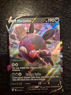 Morpeko V pokemonkaart licht beschadigd, Hobby en Vrije tijd, Verzamelkaartspellen | Pokémon, Ophalen of Verzenden, Gebruikt, Losse kaart