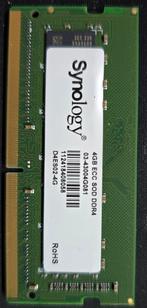 Synology NAS 4GB SO DIMM 2666mhz geheugen nieuw, Ophalen of Verzenden, Nieuw, DDR4