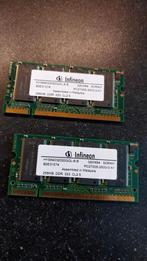 512MB (2x 256mb)  SoDimm DDR1 Geheugen, Computers en Software, Ophalen of Verzenden