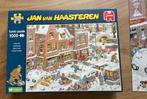Jan van Haasteren puzzel 1000 stukjes -Sneeuwpret-, Ophalen of Verzenden, 500 t/m 1500 stukjes, Zo goed als nieuw, Legpuzzel