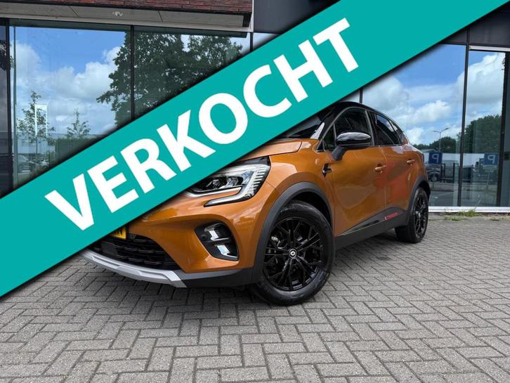Renault Captur 1.6 E-Tech Hybrid 145 Intens - Automaat - Nav, Auto's, Renault, Bedrijf, Te koop, Captur, 360° camera, ABS, Achteruitrijcamera