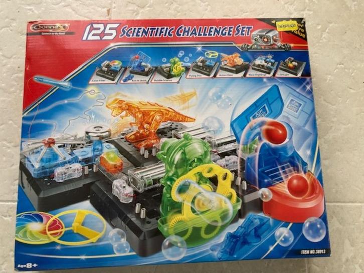 ConneX 125 Scientific Challenge Set Bouwdoos, Kinderen en Baby's, Speelgoed | Educatief en Creatief, Zo goed als nieuw, Knutselen