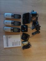 Digitale draadloze telefoon voor vaste telefonie, 3 handsets, Ophalen of Verzenden, Gebruikt, 3 handsets