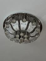 Hanglamp kristal transparant/zilver, Huis en Inrichting, Lampen | Hanglampen, Ophalen, Zo goed als nieuw, Minder dan 50 cm