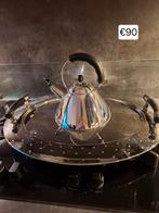 Alessi dienblad en fluitketel, Huis en Inrichting, Ophalen, Rvs