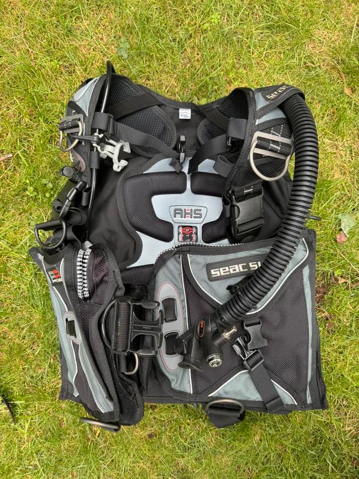 Twee gehele duiksets incl koffers en toebehoren -mag ook los, Watersport en Boten, Duiken, Gebruikt, Ophalen