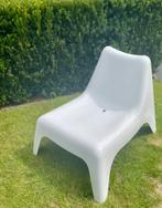 Witte Kunststof Tuinstoel Ikea PS Vago, Ophalen, Gebruikt, Kunststof
