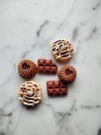 Chocolade gebakjes broodjes poppenhuis muizenhuis, Nieuw, Verzenden