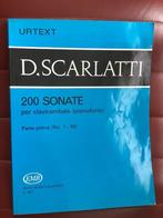 D.Scarlatti 200 Sonaten per Clavicembalo bladmuziek, Muziek en Instrumenten, Bladmuziek, Gebruikt, Klassiek, Artiest of Componist