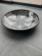 Grote schaal zwart met mozaïek spiegel, Huis en Inrichting, Woonaccessoires | Schalen en Manden, Ophalen of Verzenden, Zo goed als nieuw