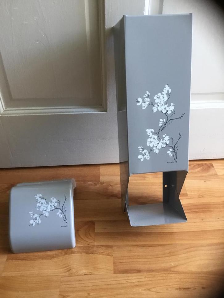 Setje van Brabantia toiletrolhouder, Huis en Inrichting, Badkamer | Badtextiel en Accessoires, Zo goed als nieuw, Wit, Ophalen of Verzenden