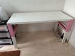 Verstelbaar bureau/ tafel met kabelgoten, Ophalen, Zo goed als nieuw