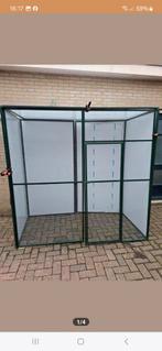 Groene aluminium voliere, Ophalen, Aluminium, Volière