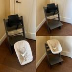 Stokke Tripp Trapp kinderstoel babyset newbornset gliders, Kinderen en Baby's, Kinderstoelen, Ophalen of Verzenden, Zo goed als nieuw