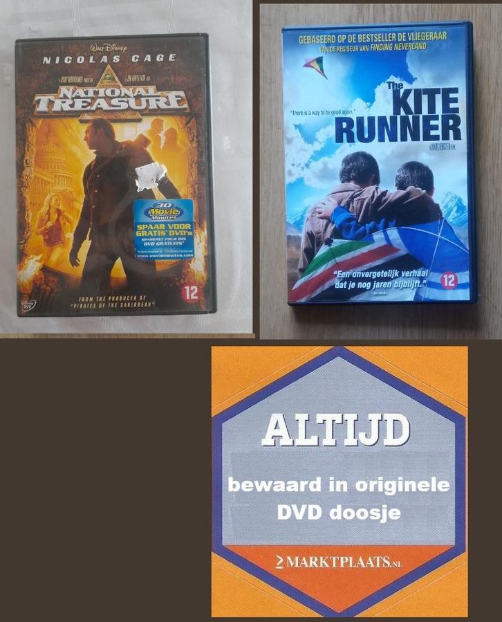 National treasure /  the Kite Runner, Cd's en Dvd's, Dvd's | Kinderen en Jeugd, Zo goed als nieuw, Vanaf 12 jaar, Ophalen of Verzenden