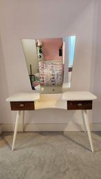 Vintage Kinder Kaptafel met Spiegel, Huis en Inrichting, Tafels | Kaptafels, Ophalen, Gebruikt, 100 tot 150 cm, Vintage