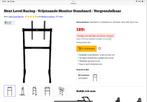 Next Level Racing Monitor Standaard - Sim Rig, Ophalen, Zo goed als nieuw