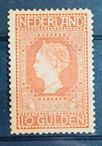 Nederland 1913 Wilhelmina 10 Gulden / NVPH 101 / CW €950!!, Postzegels en Munten, Postzegels | Nederland, Ophalen of Verzenden