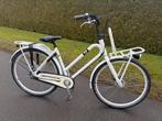 Nette 28 inch witte Batavus Bub damesfiets / transportfiets, Fietsen en Brommers, Fietsen | Dames | Damesfietsen, Ophalen, Gebruikt