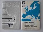 Simca  1100 handleiding en service boekjes, Ophalen of Verzenden