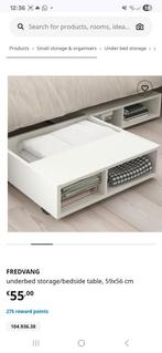 IKEA Fredvang Bedtafel/Onderbed Opberger, Huis en Inrichting, Ophalen, Gebruikt