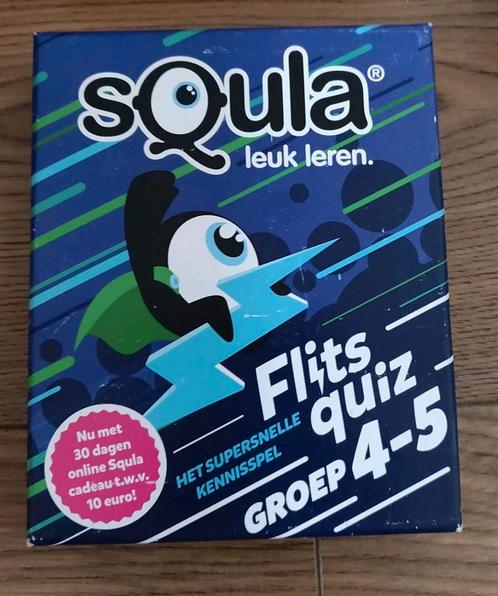 Squla flitsquiz groep 4-5, Kinderen en Baby's, Speelgoed | Educatief en Creatief, Gebruikt, Taal en Lezen, Ontdekken, Ophalen
