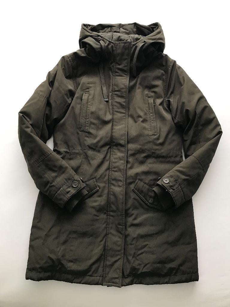 Bien Bleu winterjas - donkergroen - maat: L mooie pasvorm, Kleding | Dames, Jassen | Winter, Bien Bleu jas, Maat 42/44 (L), Ophalen of Verzenden