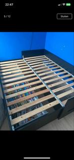 Uitschuifbed met lades + nachtkastje, Ophalen, Gebruikt, 90 cm, Eenpersoons